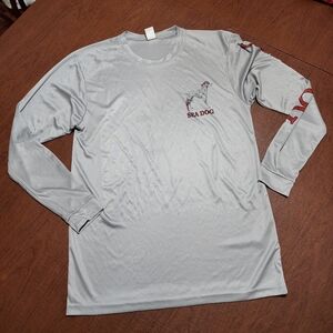 PARAGON Light Gray Long Sleeve 'SEADOG' Tee